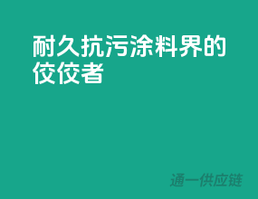 耐久抗污，涂料界的佼佼者