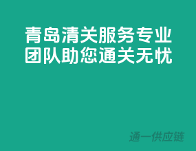 青岛清关服务，专业团队助您通关无忧