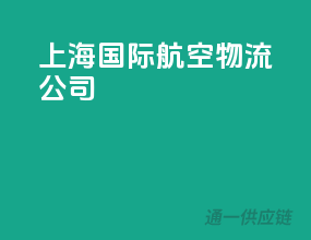 上海国际航空物流公司