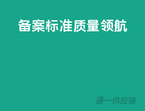 备案标准，质量领航